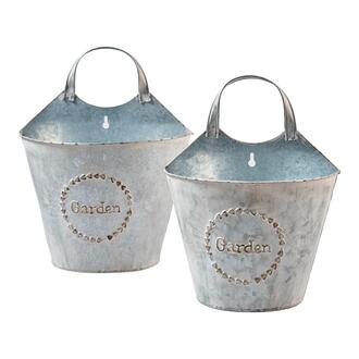 Zink Pflanztopf Garden/Wandhänger