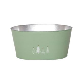 Zink Jardiniere Tannenbaum