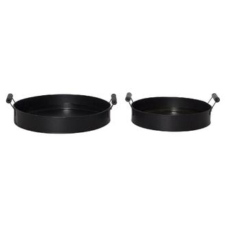 Zinc Tray Black/Vintage
