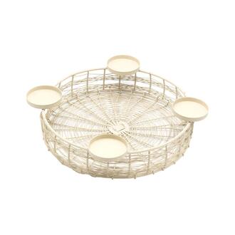 Metal Candle Holder Basket Design