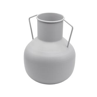 Metall Vase Milky