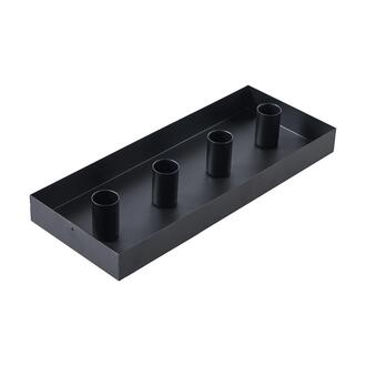 Metal Candle Holder Tray