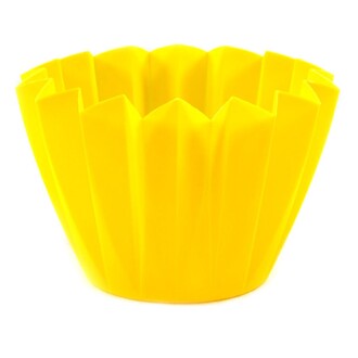 Plastik Übertopf Plissee