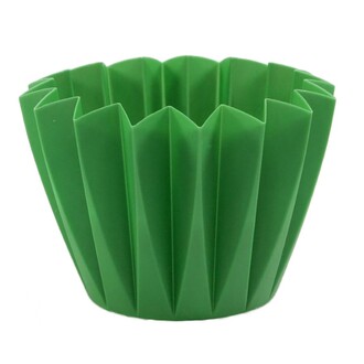 Plastik Übertopf Plissee