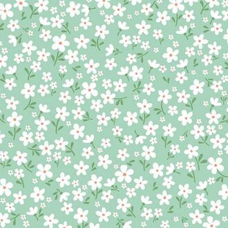 Serviettes de Table avec Fleurs Dispersées