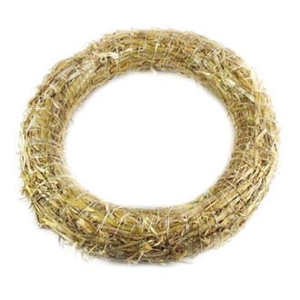 Straw Ring Wreath