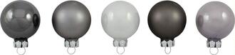 Christmas Bauble Grey Star