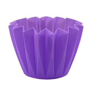 Plastik Übertopf Plissee