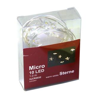 LED Lichterkette Flori/Micro/Stern