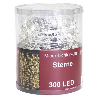 LED Lichterkette Flori/Micro/Stern
