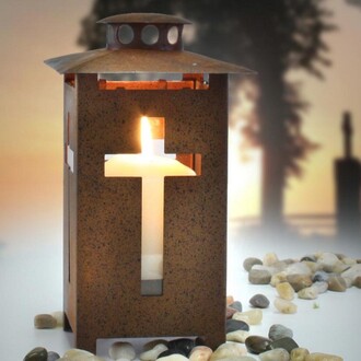 Metall Laterne Grablaterne