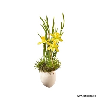 Kunststoff Narzissenbouquet Spring