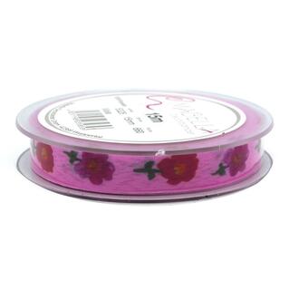 Decorative Ribbon Floral Print