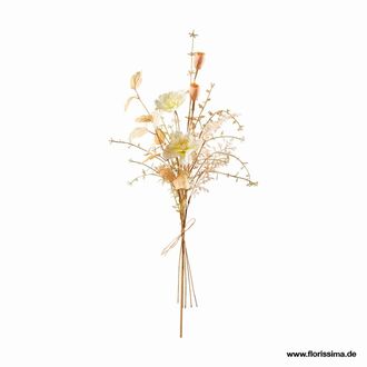 Kunststoff Blütenbund Poppy/Mohnkapsel