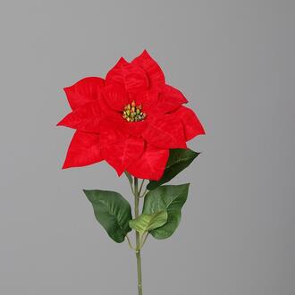 Kunststoff Poinsettie Ruby