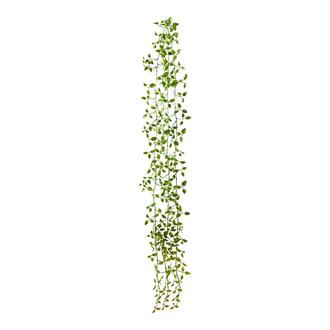 Plastic Leaf Garland Green