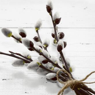 Easter Napkin Pussy Willow