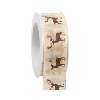 Christmas Ribbon Deer/Fir