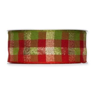 Weihnachtsband Karo