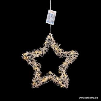 Led Star Wire Wool/Frame