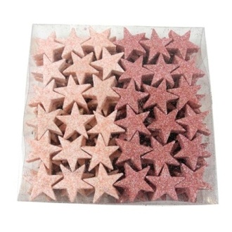 Plastic Star Mix/Glitter/Flora