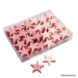Plastic Star Mix/Glitter/Flora