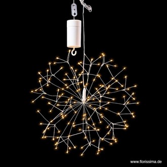 Led Sputnik Snowflake/Wire