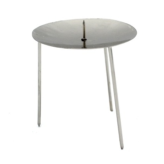 Metal Candle Plate Candle/1 Mandrel/3 Picks