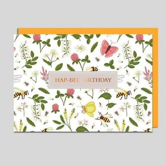 Birthday Card Hap-Bee