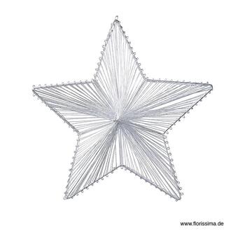 Metall Stern Fadenornament/3D