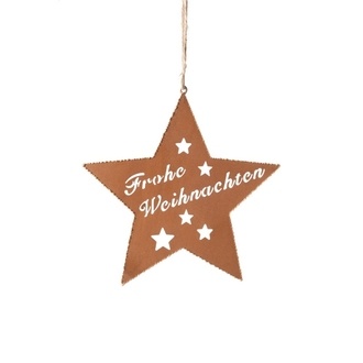 Metal Star Merry Christmas/Stars
