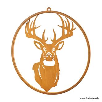 Metal Ring Deer