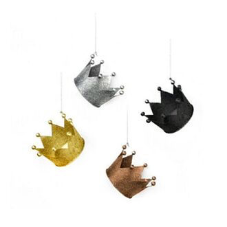 Couronne Métallique Pailletée