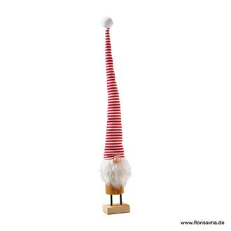 Gnome en Tissu Niko/Chapeau en Tissu