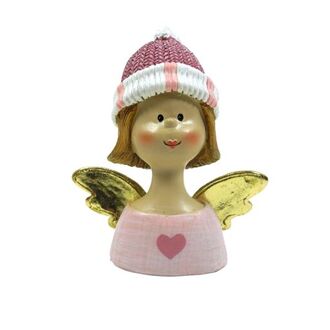 Resin Engelbüste Strickmütze