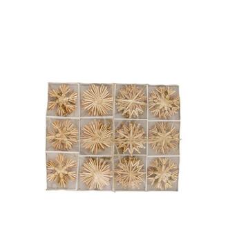 Stroh Stern Schneesterne