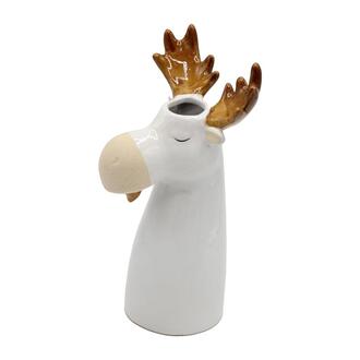 Vase en Céramique en Forme d'Élan