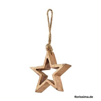 Étoile en Bois Ouverte