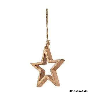 Étoile en Bois Ouverte