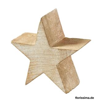 Décoration Étoile en Bois