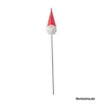 Tête de Père Noël Niko en Métal
