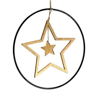 Holz Stern Im Ring