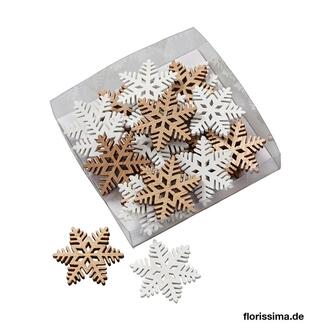 Wooden Snowflake Winter