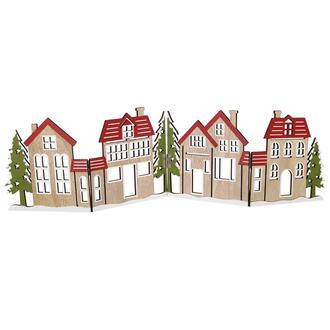 Maison en Bois de Noël