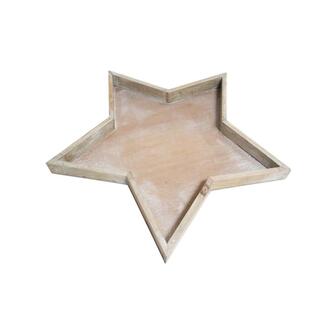 Holz Stern Tablett