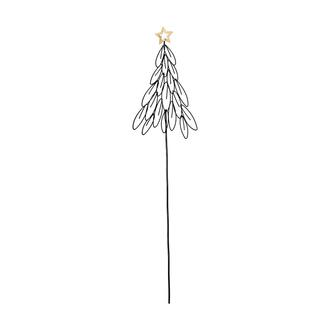 Metall Gartenstecker Tannenbaum