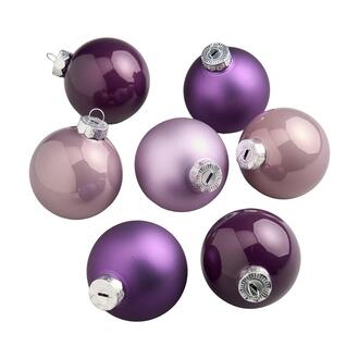 Weihnachtskugel Pflaume Mix