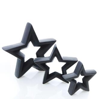 Keramik Stern Dolomit/Offen