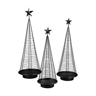 Metall Deko Tanne/Stern