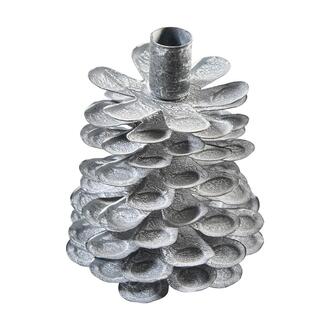 Metal Candle Holder Pine Cones